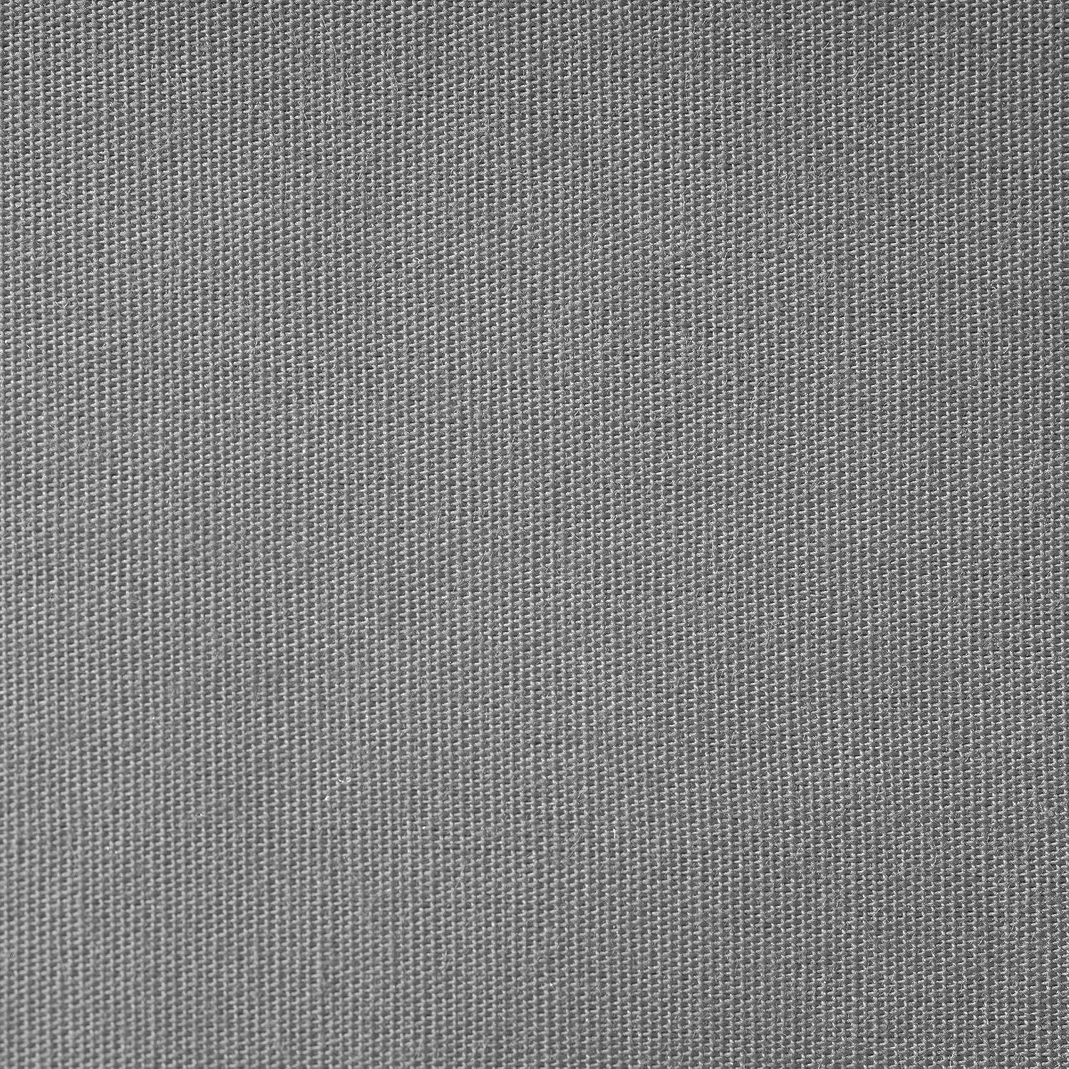 Cotton Rich Classic Percale Weave Sheet Sets with Pillowcase Sham | Dark Gray | Queen | 4 Piece Set | Deep Pocket Fitted Sheet Fits Mattress Upto 16" | Wrinkle Free | Easy Fit | Durable | Soft