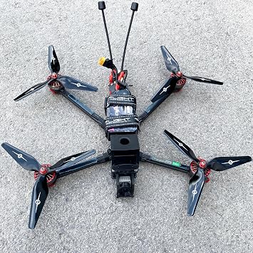 Master Airscrew Performance Multi-Rotor 6x3.2 3-Blade Propeller - Black - Normal/Tractor/CCW - Cinelifter, Long Range FPV