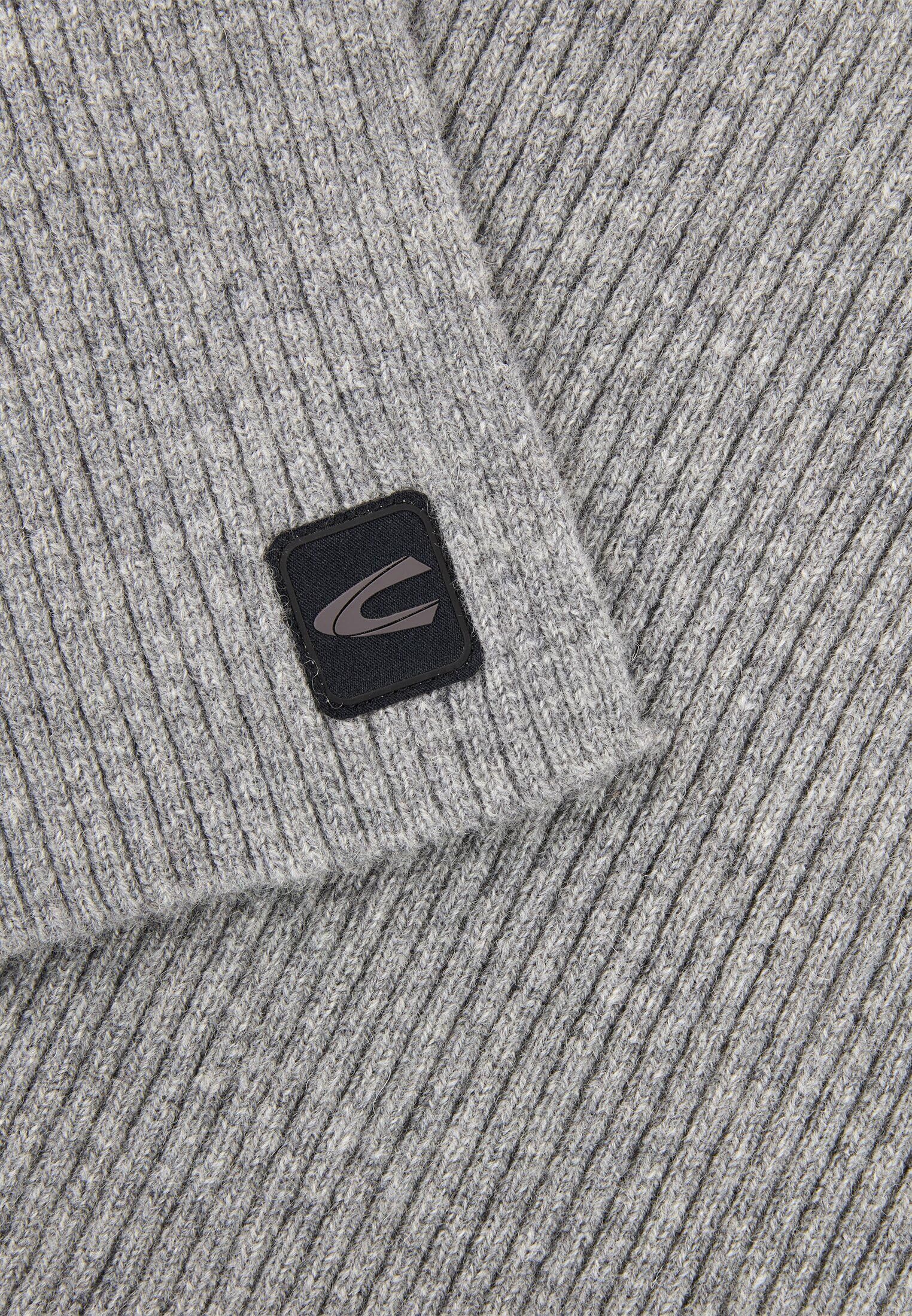 camel active Herren Strickschal aus reiner Lammwolle