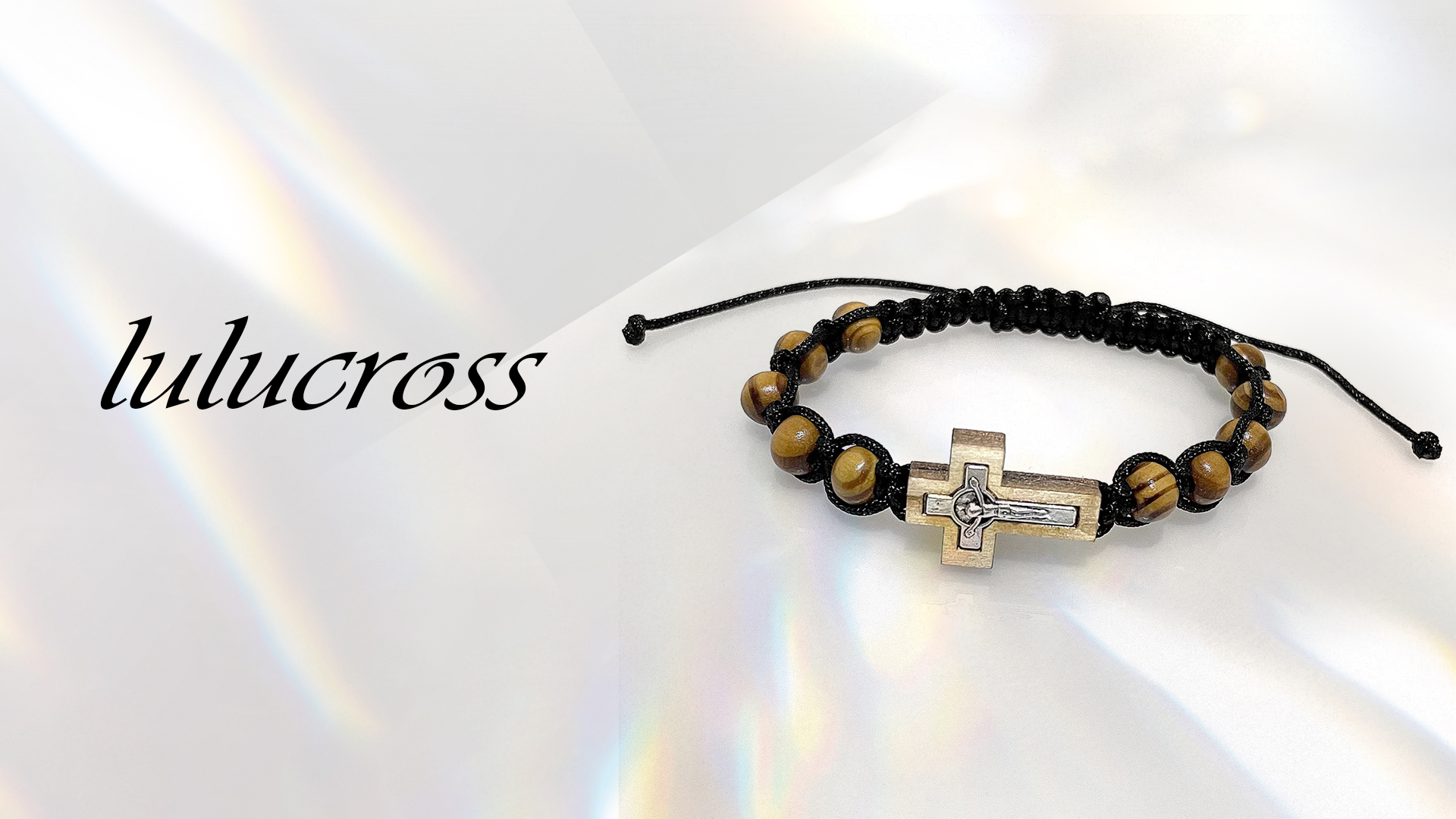 Amazon.com: luluscross Wooden Rosary Cross Bracelet for Men Women