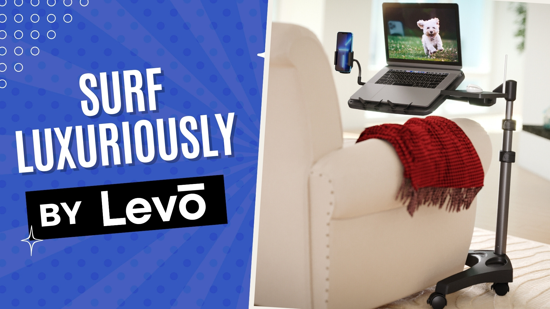 Amazon.com: LEVO G2 V16 Rolling Laptop Workstation Stand Cart with