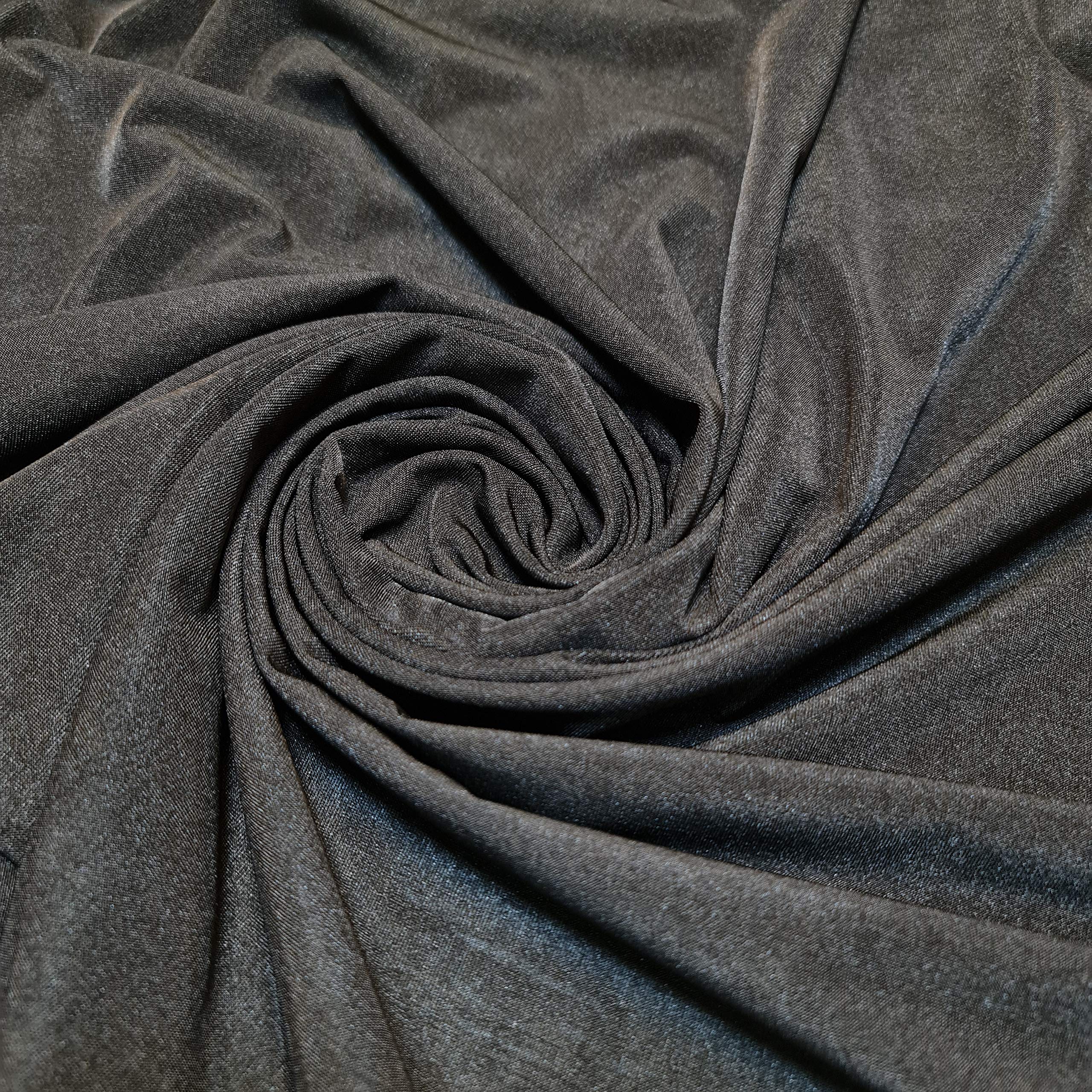 TEXTILE STATION Elastano elástico en 4 direcciones, nailon, peso ligero, elastano, ropa de baile, traje de baño, tela de 147 cm
