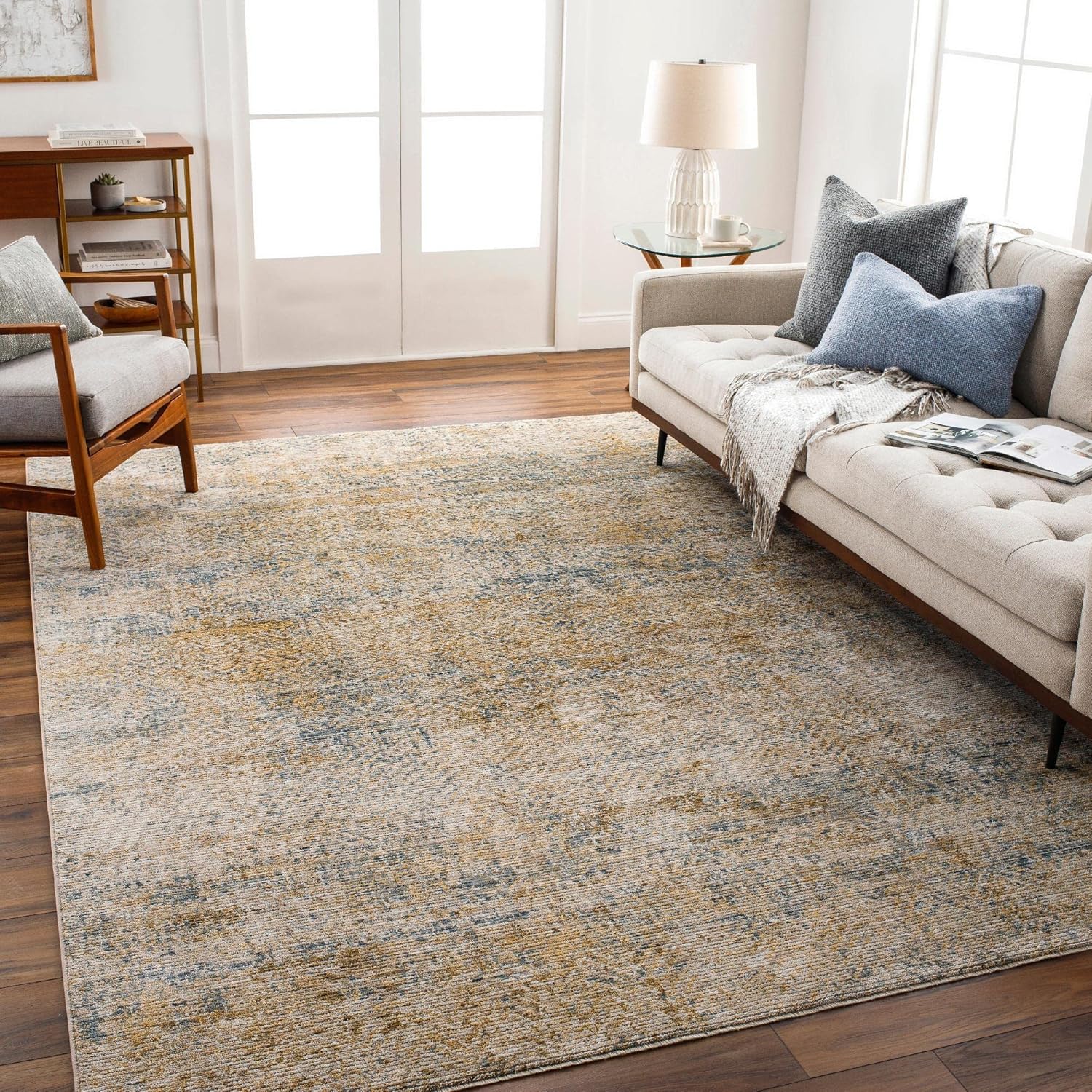 Mark&Day Area Rugs, 10x14 Berkley Modern Taupe Area Rug