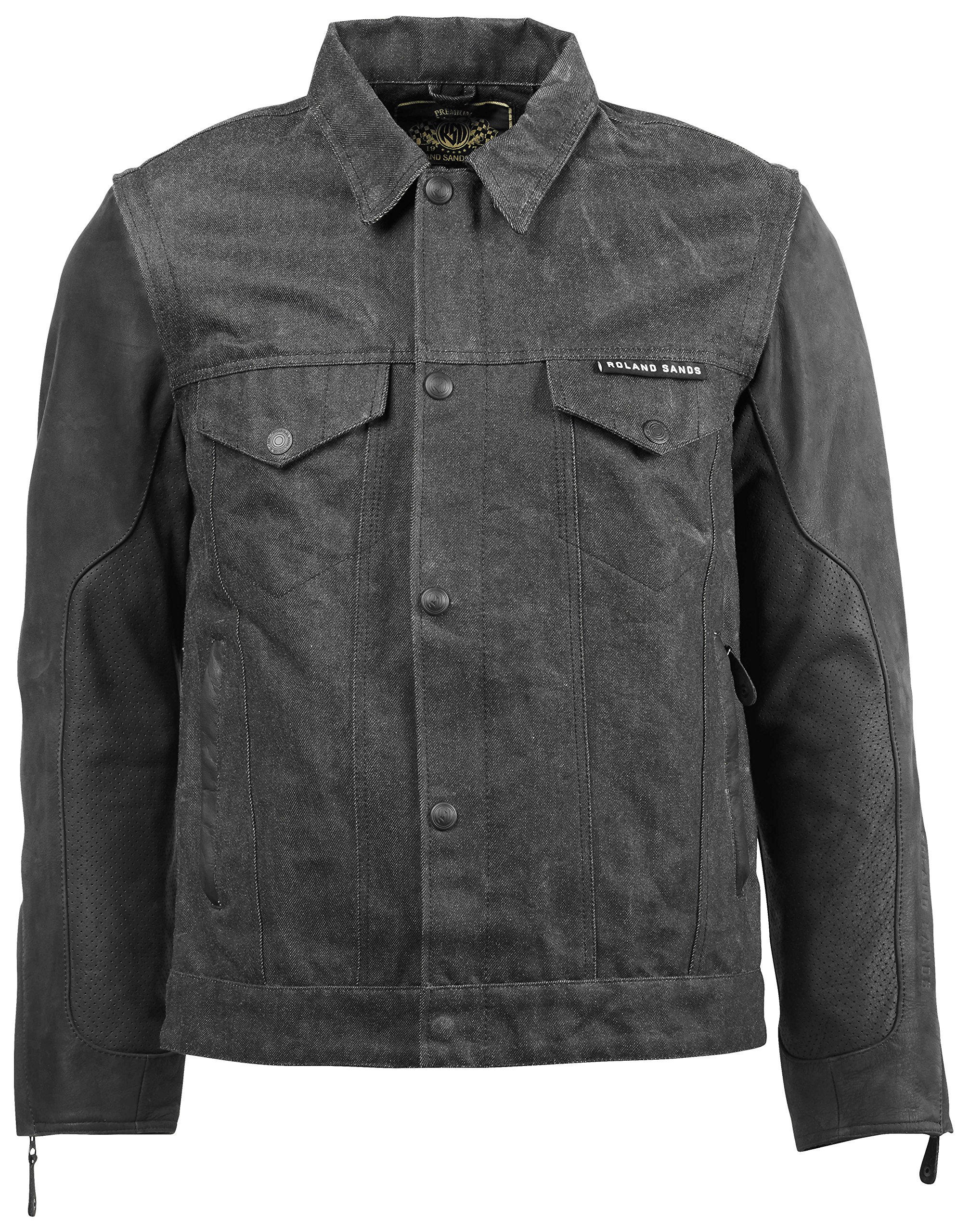 Roland Sands Design Hefe Textile Men's Street Motorcycle Jackets - Black/Large