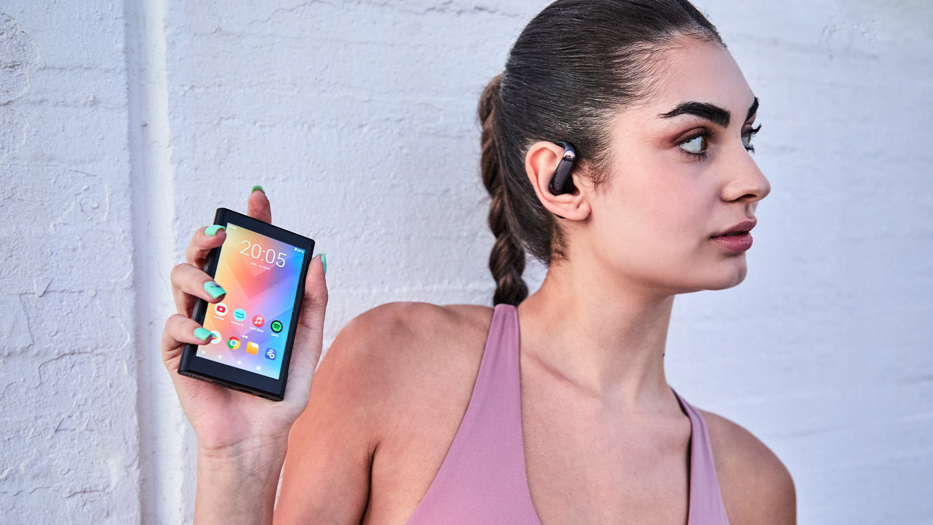Energy Stream Go Android Player – Lettore Multimediale 4 IPS, 16 GB, Bluetooth 5.4 E WiFi 5GHz, Batteria 2000 MAh