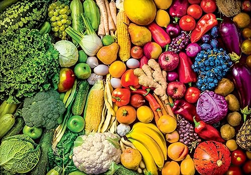 Kodak - Rompecabezas prémium de 1000 piezas superalimentos arcoíris