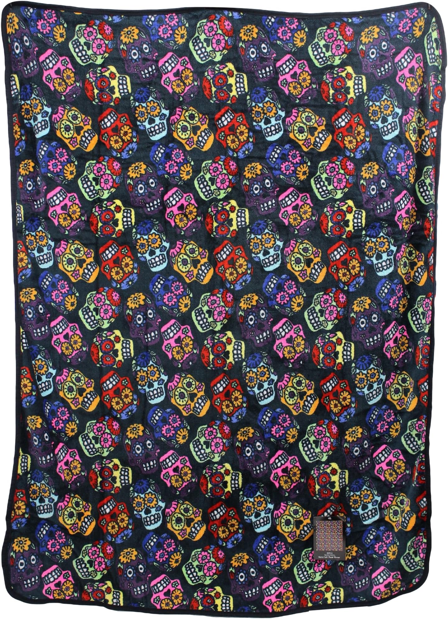 Skulls Signature Collection Super Soft Plush Throw