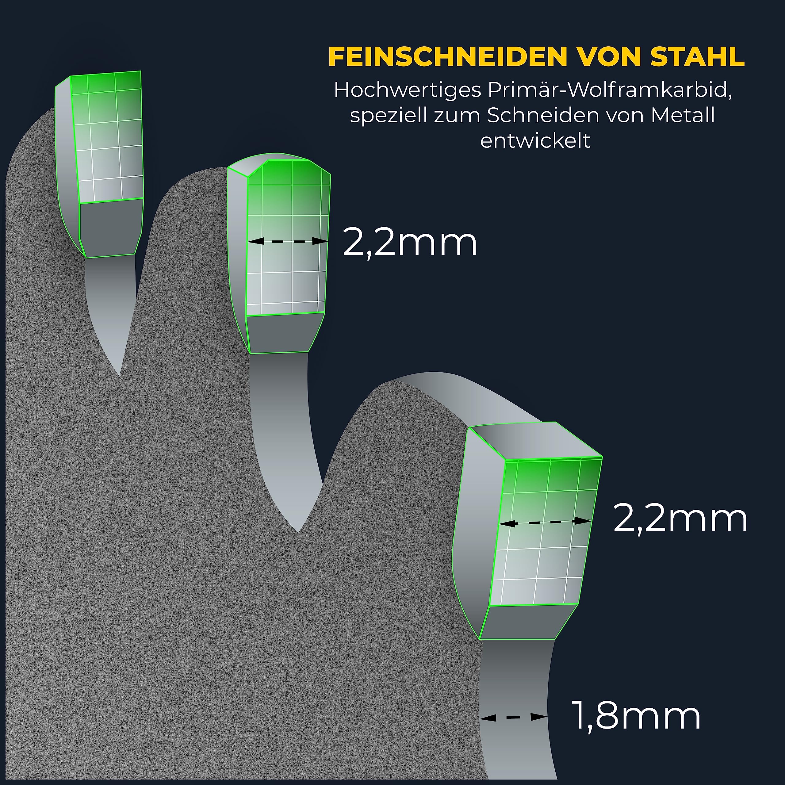 GRAFF Sägeblatt 216x30 Metall Stahl Aluminium Metallrohre – Kreissägeblatt 216x30 mm für Kappsäge, Tauschsäge, Tischkreissäge, Akku Handkreissäge – Professional Sägeblatt 216x30