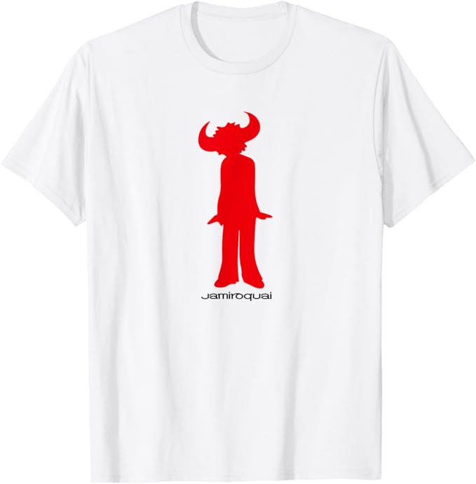 Jamiroquai Official Buffalo Red Logo Tシャツ