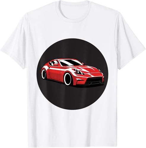 370z Car Retro Design Sport Camiseta Blanco