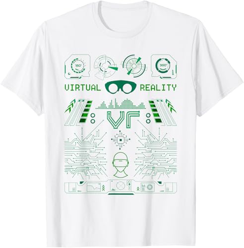 Miniatura 42 de Camiseta de realidad virtual VR Retro Gamers, Negro, S Negro,Azul Marino,Asfalto,Blanco,Azul Pastel,Arándano,Limón,Jaspeado Oscuro,Gris
