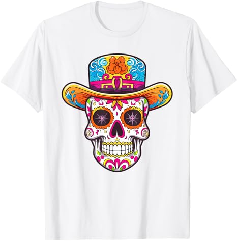 Day Of Dead Sugar Skull Hat