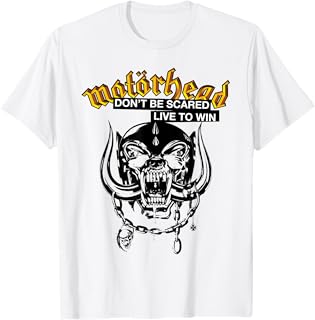 Motörhead – Live To Win White Camiseta