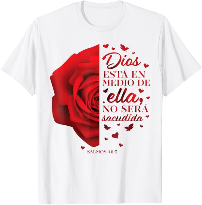Camisetas cristianas lindas para mujer, mamá, sus hijos, camiseta con versículo bíblico en español