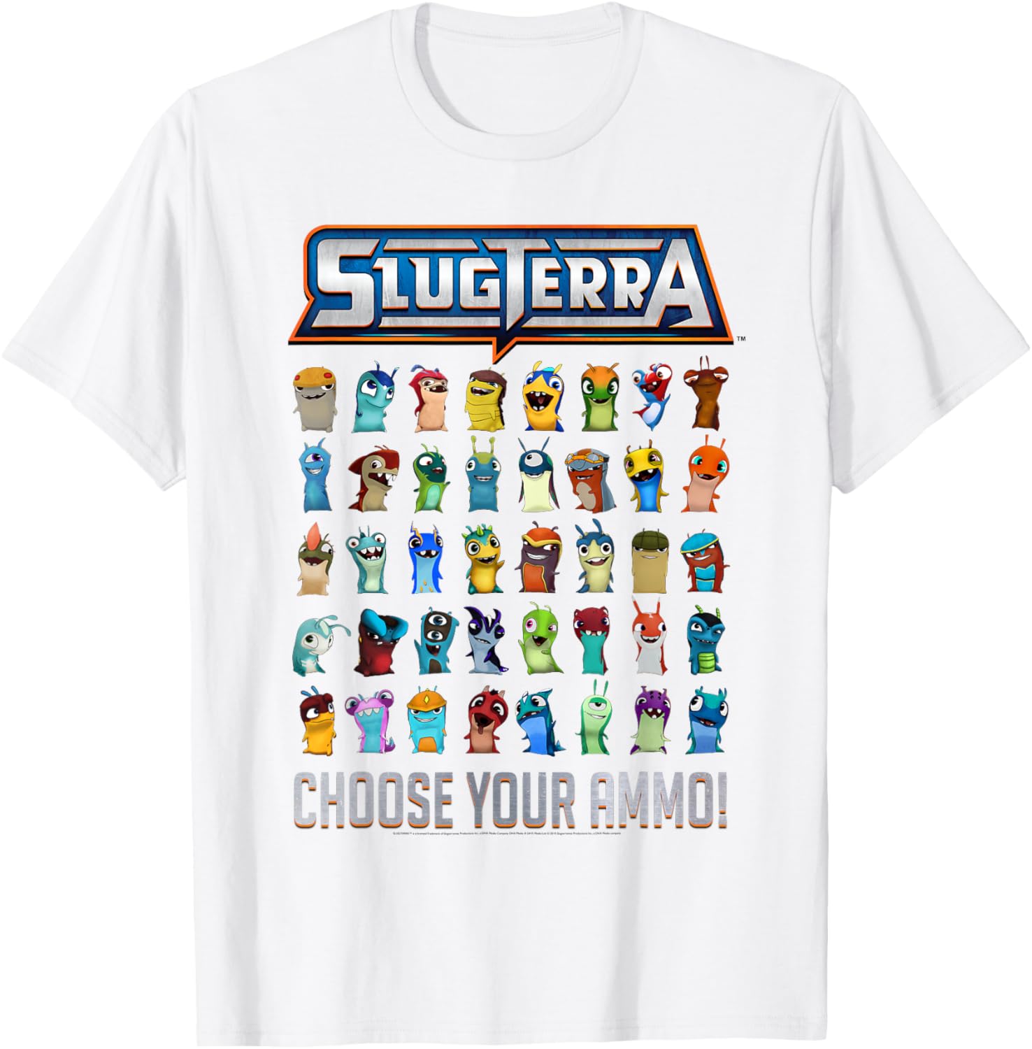 Slugterra - Choose Your Ammo T-Shirt