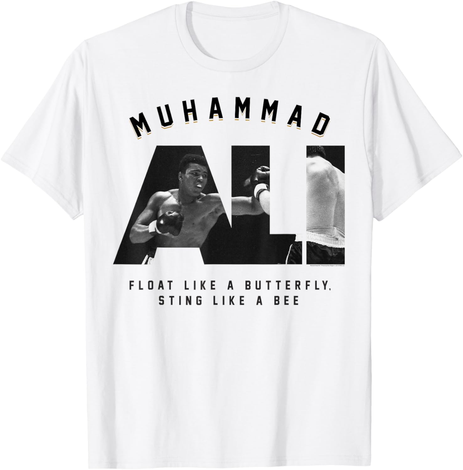 Muhammad Ali - Sting like a Bee Boxing T-Shirt