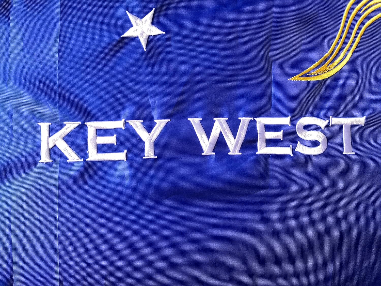 PREMIUM QUALITY Conch Republic of Key West and the Florida Keys Embroidered Single-Sided 100% Heavy-Weight 300D Nylon 2x3 (2'x3' Single-Sided) Flag