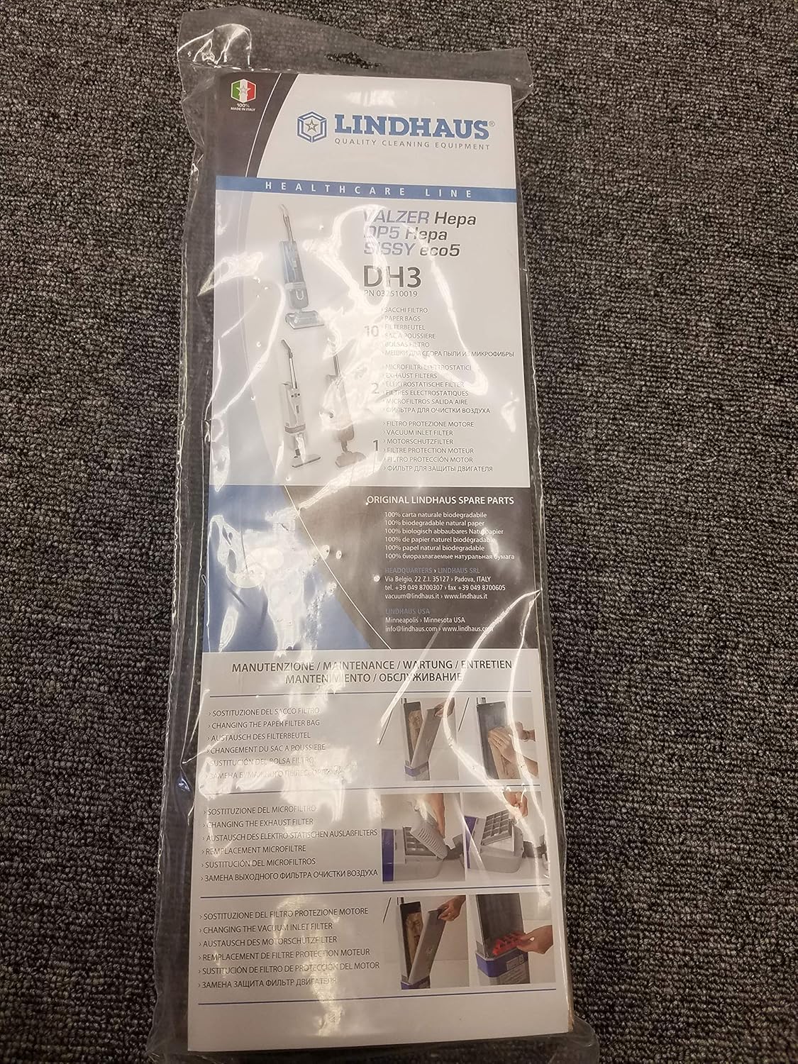 Lindhaus DH3 Paper Bags + Filters by Lindhaus