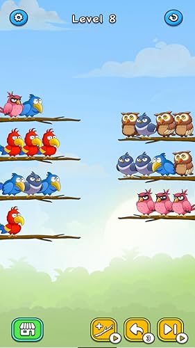 Bird Sort Puzzle