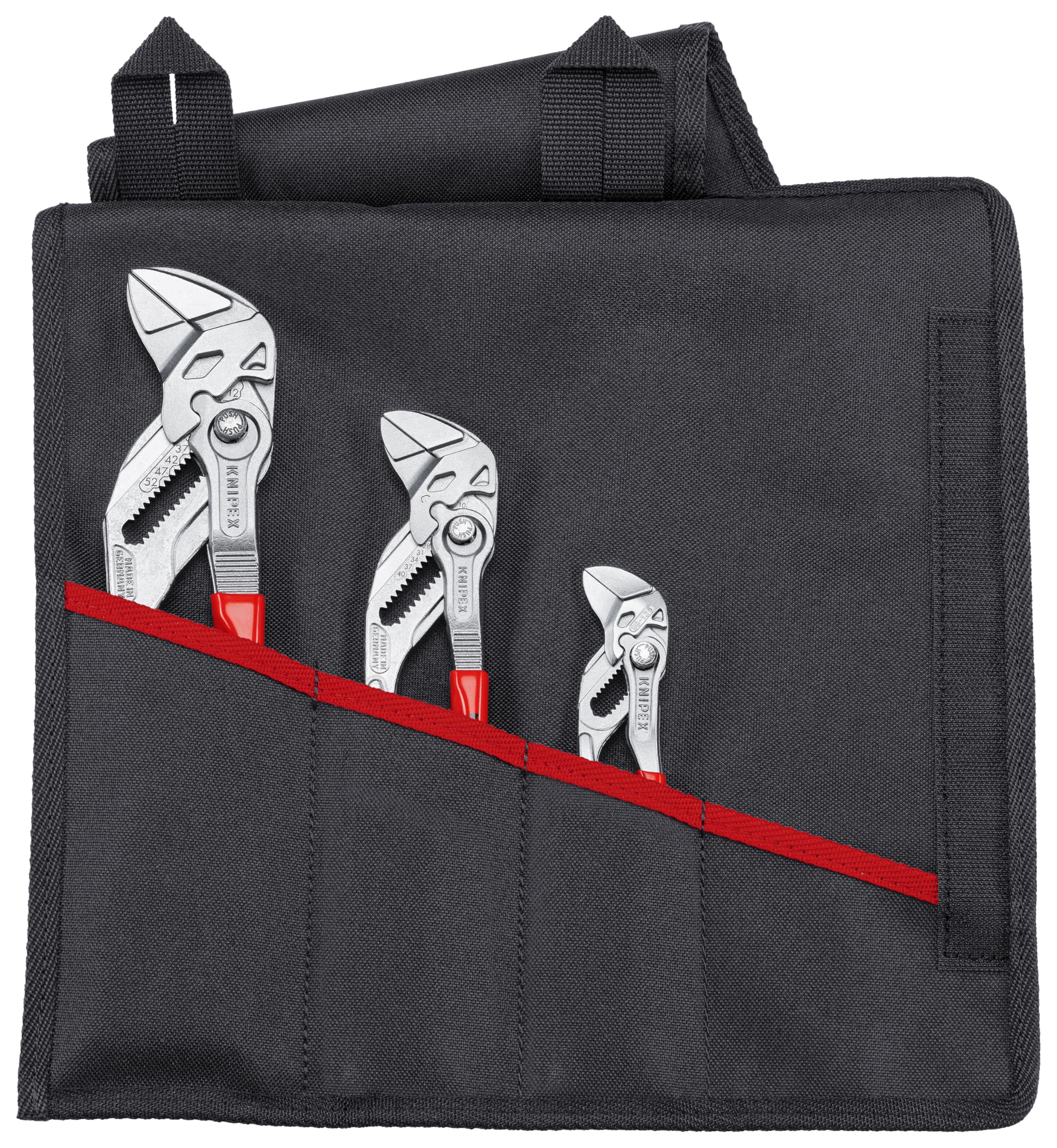 Tools 00 19 55 S6 3 Pc Pliers Wrench Set in Tool Roll