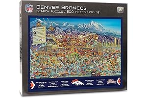 Denver Broncos Joe Journeyman 500-Piece Team Puzzle