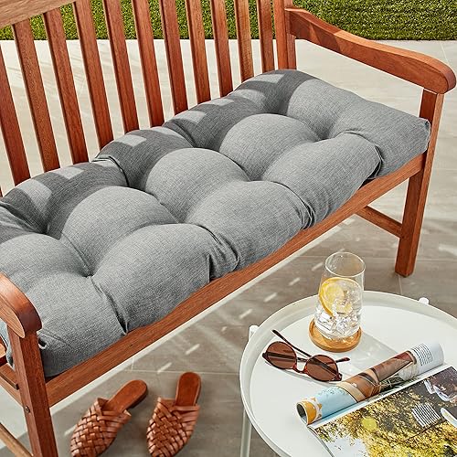 Miniatura 2 de Pillow Perfect - Cojín para columpio o banca, para interiores o exteriores, color grafito