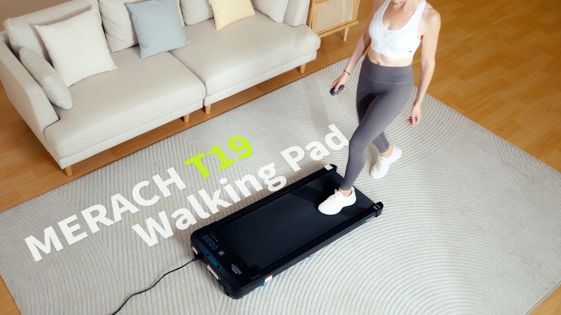 Tapis Roulant Merach 3 In 1 | Inclinazione 9% | 2.5HP, Max 120 Kg | Con App - Foto 5