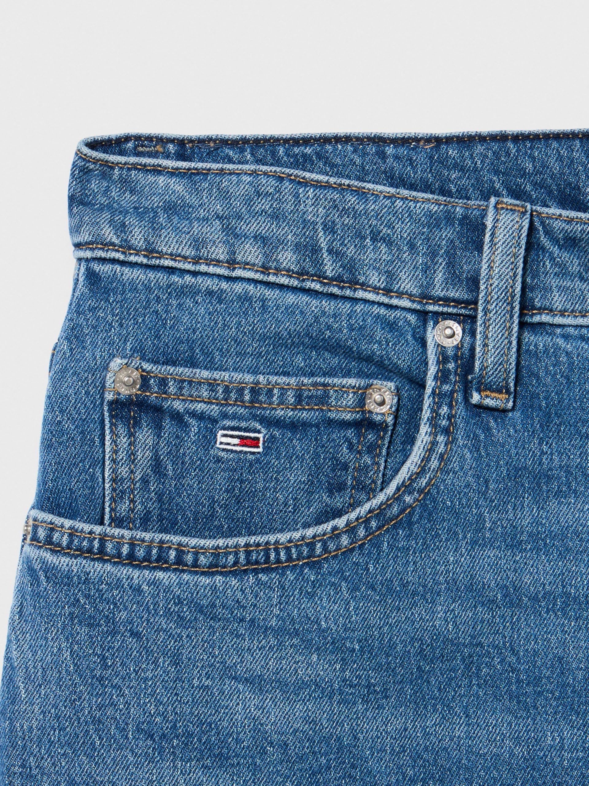 Tommy Jeans Mom Jean Uh Tpr Ch0130 Dw0dw19245 - Stożkowy Kobiety