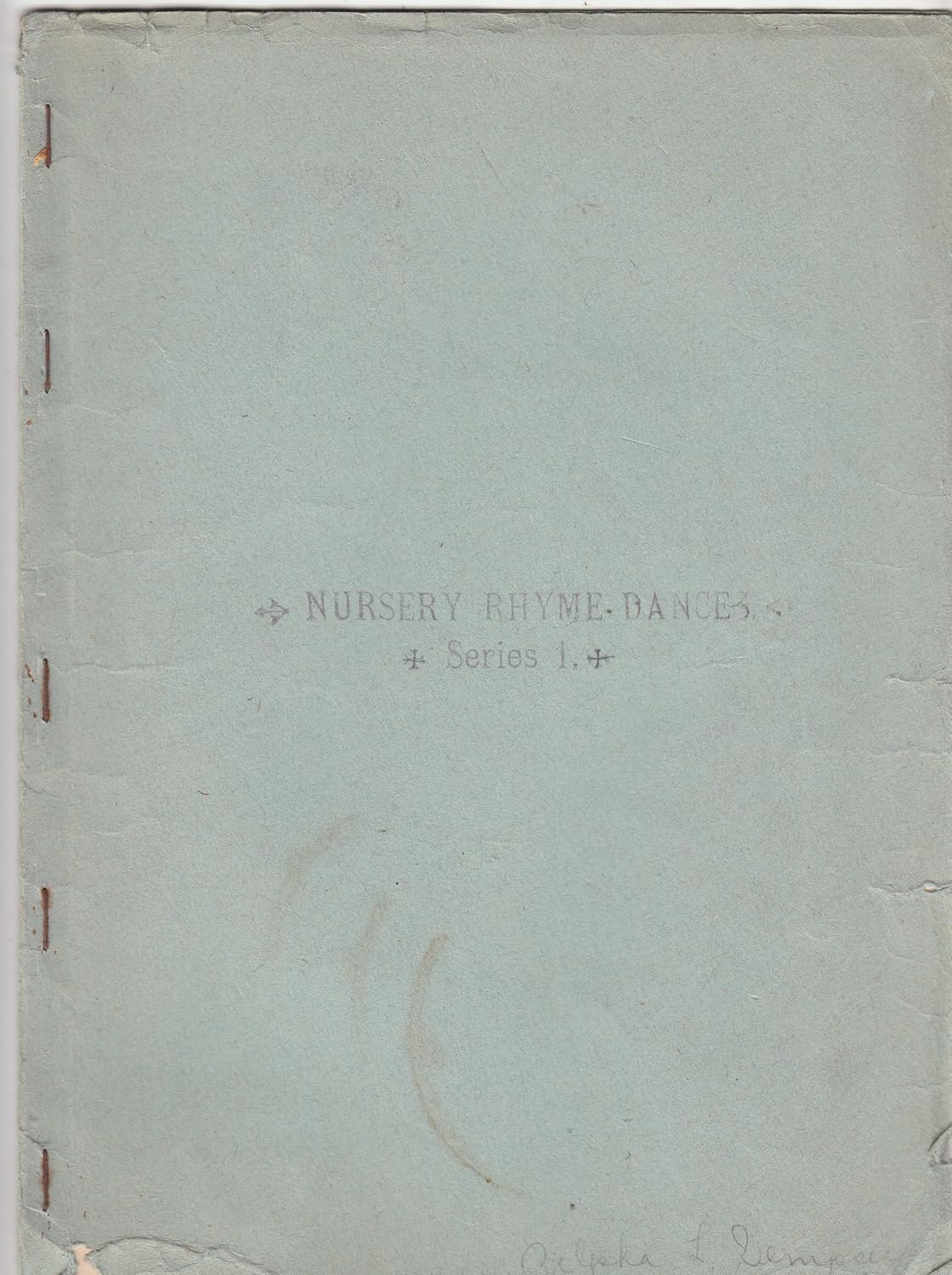 NURSERY RHYME DANCES Series 1 Mae L. Farwell Lillian F. Harrington Books