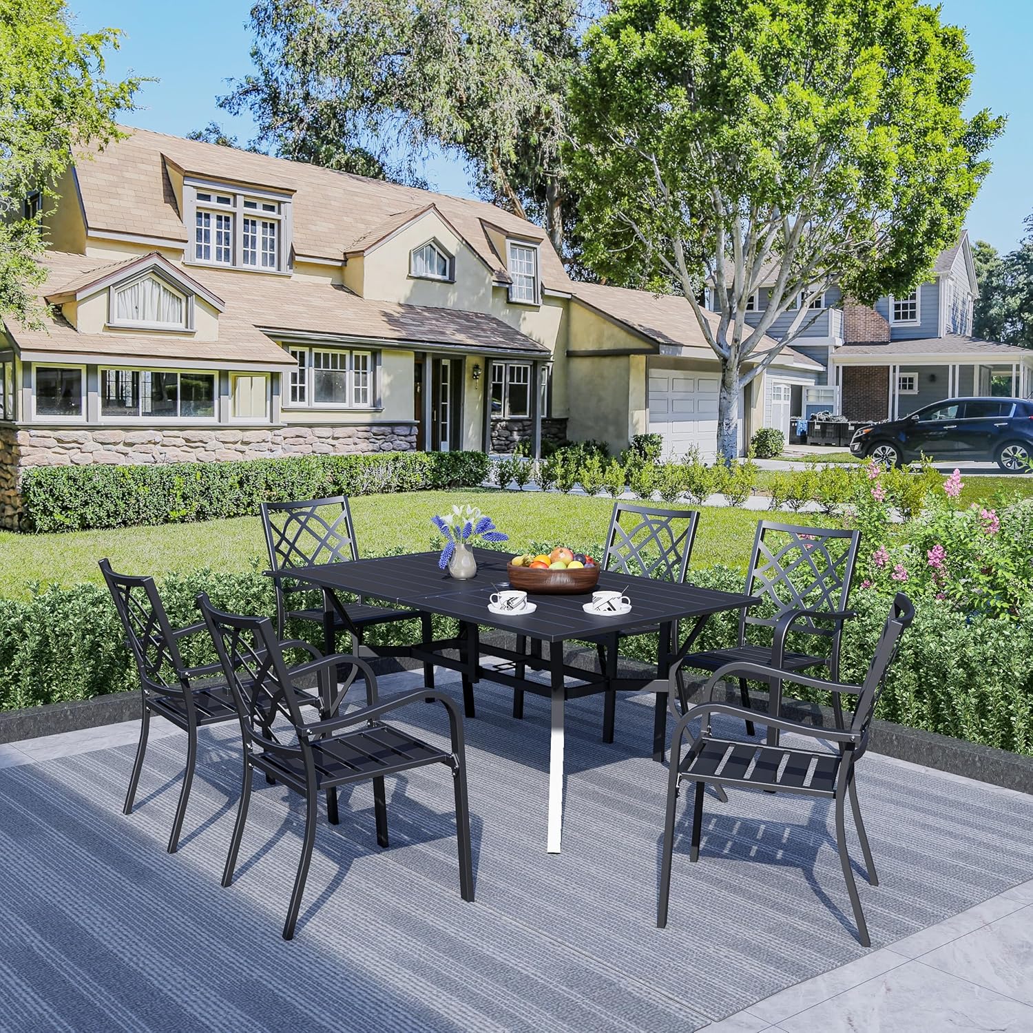 Elevate Your Outdoor Gatherings: A Review of the SOLAURA 60" Patio Dining Table