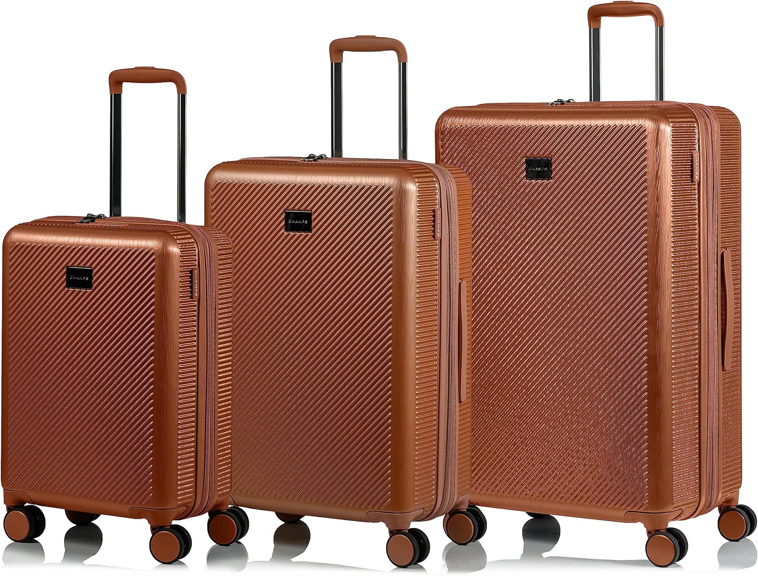 CHAMPS 'Iconic II Collection' 3Piece Expandable HARDSIDE Spinner