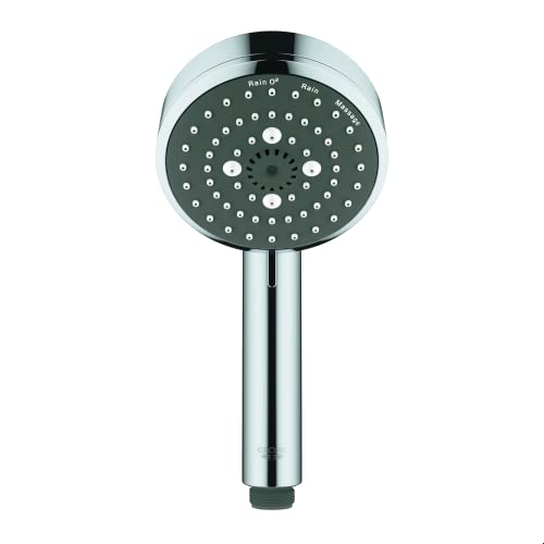 Grohe Vitalio Comfort 100 Handbrause – Duschkopf mit 3 Strahlarten
