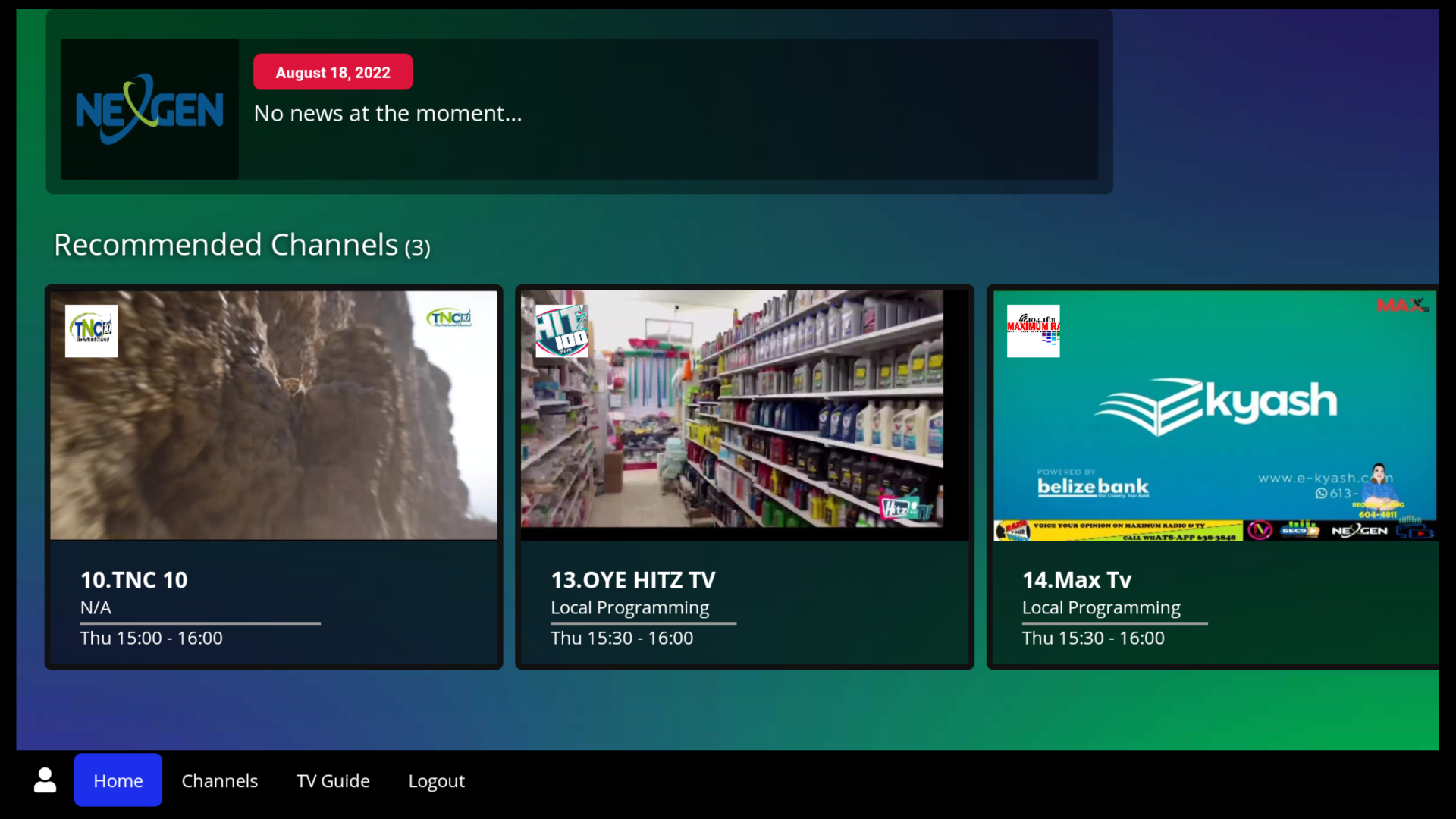 NEXGEN TV - App on Amazon Appstore