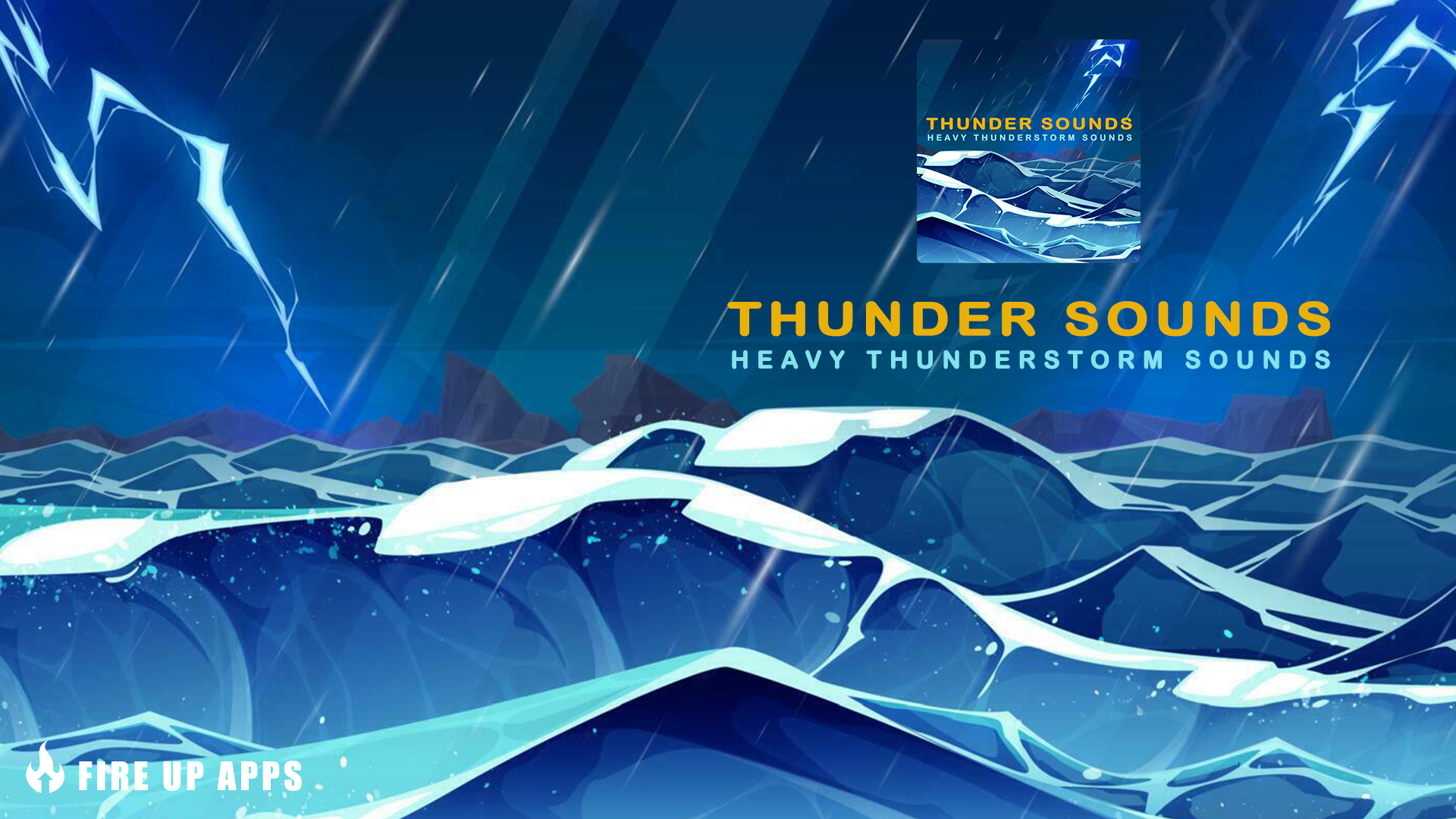Heavy Thunderstorm Sounds Thunderstorm Simulator with Rain and