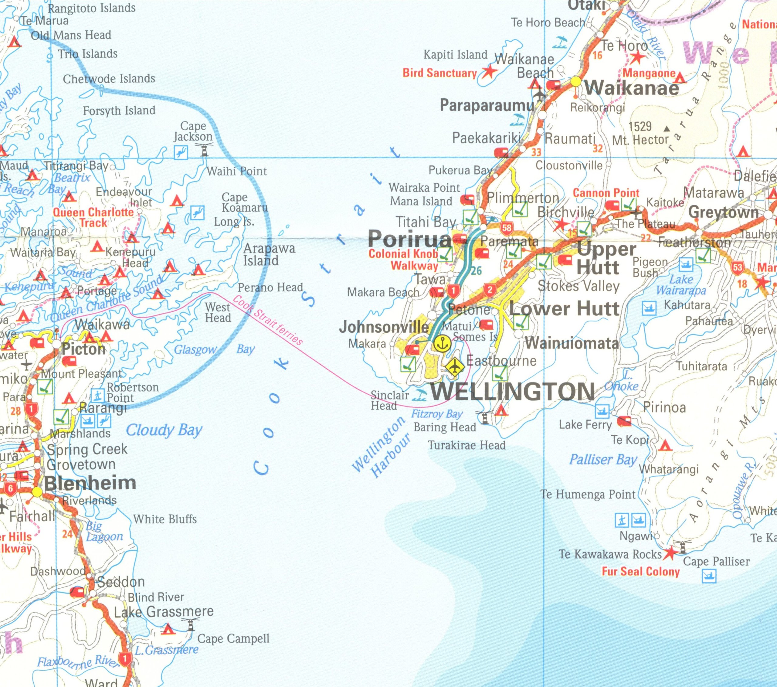 New Zealand Map
