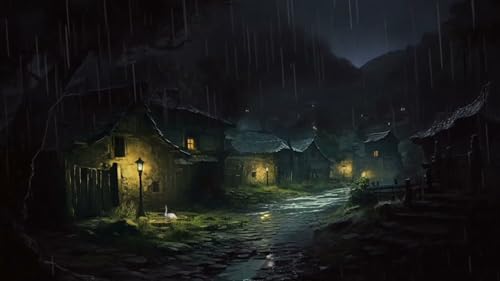 Rainstorm for Sleep black screen