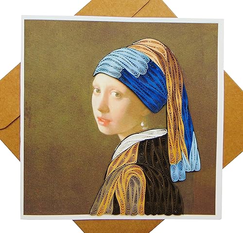 Miniatura 13 de Claude Monet's Water Lilies and Japanese Bridge (1899) Quilling Art Tarjeta de felicitación, tarjeta de felicitación de diseño para cumpleaños, día