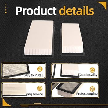 Amazon.com: JAVOUKA 265-6618&265-6619 Cabin Air Filter, For