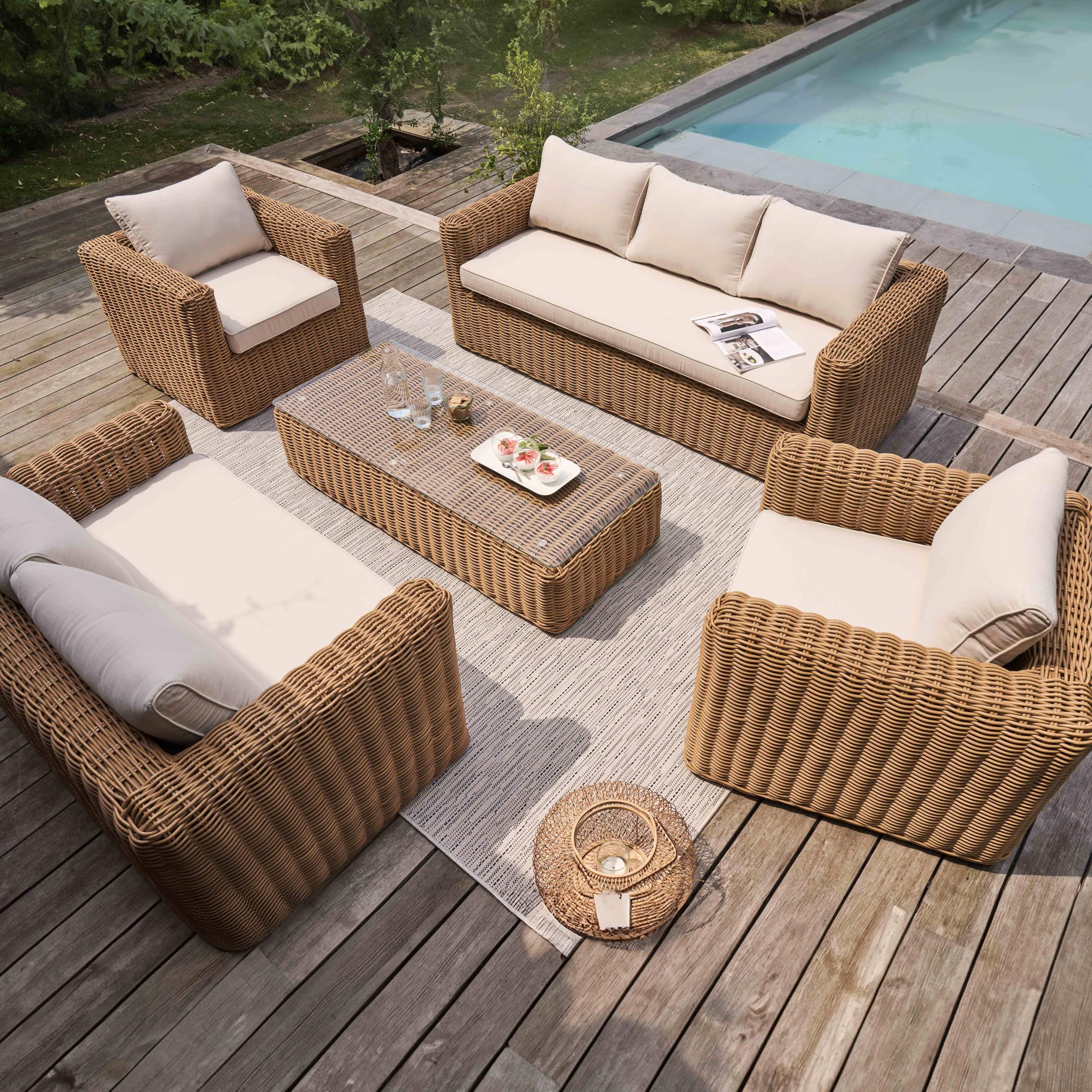 Leroy Merlin Arredo Giardino In Midollino Poltrona Da Esterno