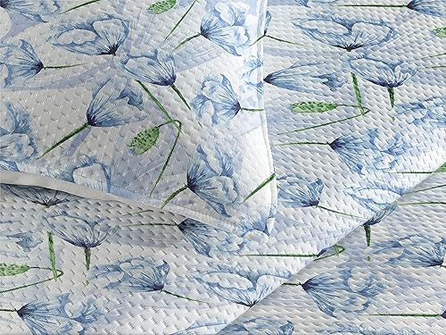 Miniatura 10 de Ambesonne Colcha decorativa con estampado de leopardo, diseño clásico de piel de gato salvaje, diseño de selva, cómodo juego de cama de 2 piezas con