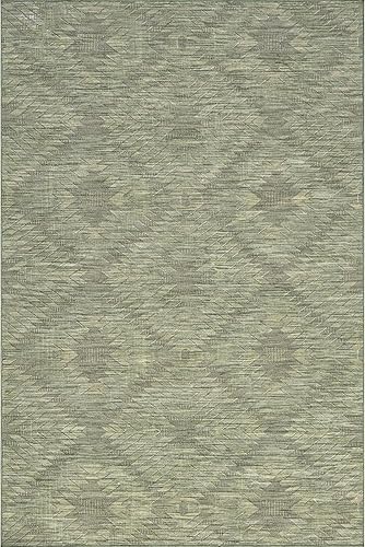 Miniatura 3 de nuLOOM Alma - Alfombra geométrica lavable a máquina para sala de estar, dormitorio, comedor, entrada, pasillo, cocina, 2 x 8 pulgadas, color verde