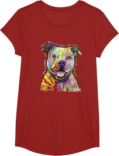 Miniatura 38 de Beware Of Pit Bulls, Dean Russo Pitbull Original - Dog Lover T-Shirt Black,Navy Blue,Asphalt Grey,Slate Grey,White,Cranberry Red,Kelly Green,Olive