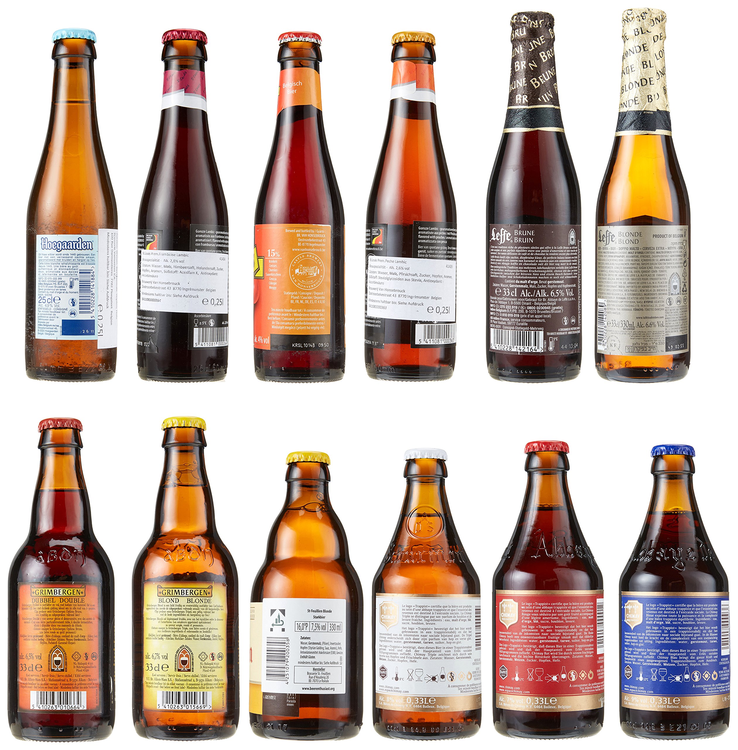 Craft Beer Paket Belgien, MEHRWEG (11 x 0.33 l, 1 x 0.25 l)