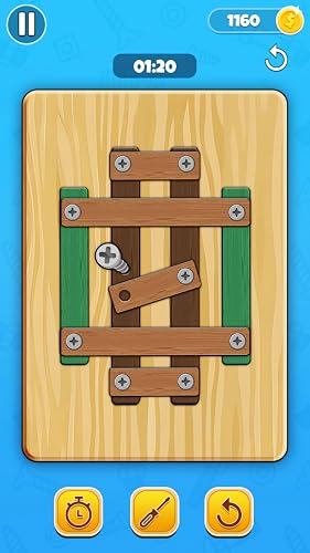 Nut & Bolts – Casse-têtes Mécaniques avec Vis, Écrous et Boulons | Jeu de Logique Amusant pour Stimuler le Cerveau – vue 5