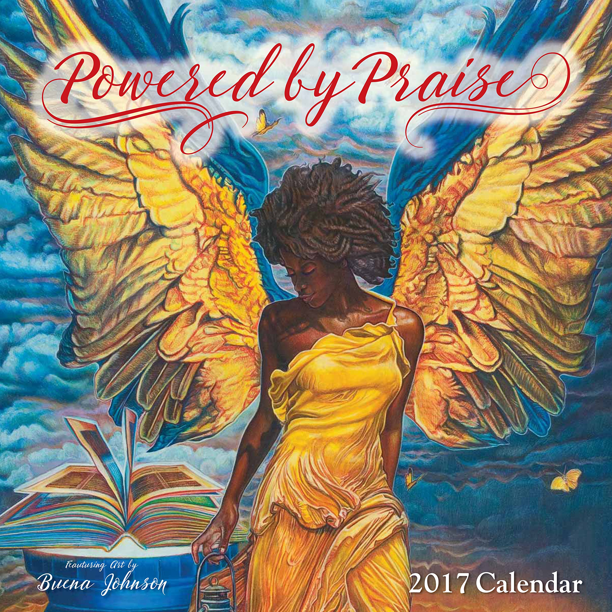 Shades of Color 2017 Powered by Praise kalendarz afroamerykański autorstwa Buena Johnson, 30 na 30 cm (17BJ)