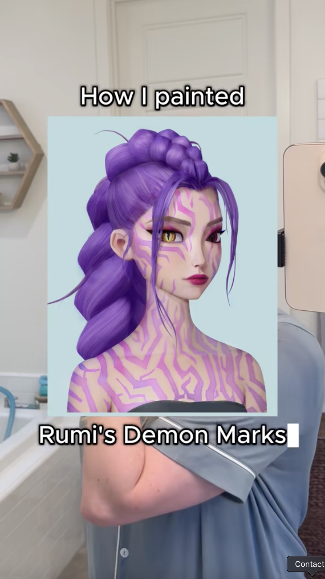Watch How to Paint Rumi's Demon Marks ﹙for daylight﹚ on Amazon Live
