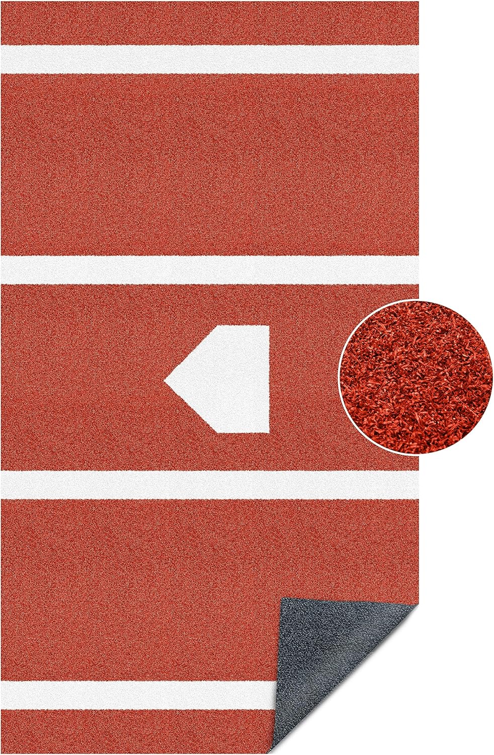 Batting Mat Baseball Hitting Mat 12' x 6' Regulation Size