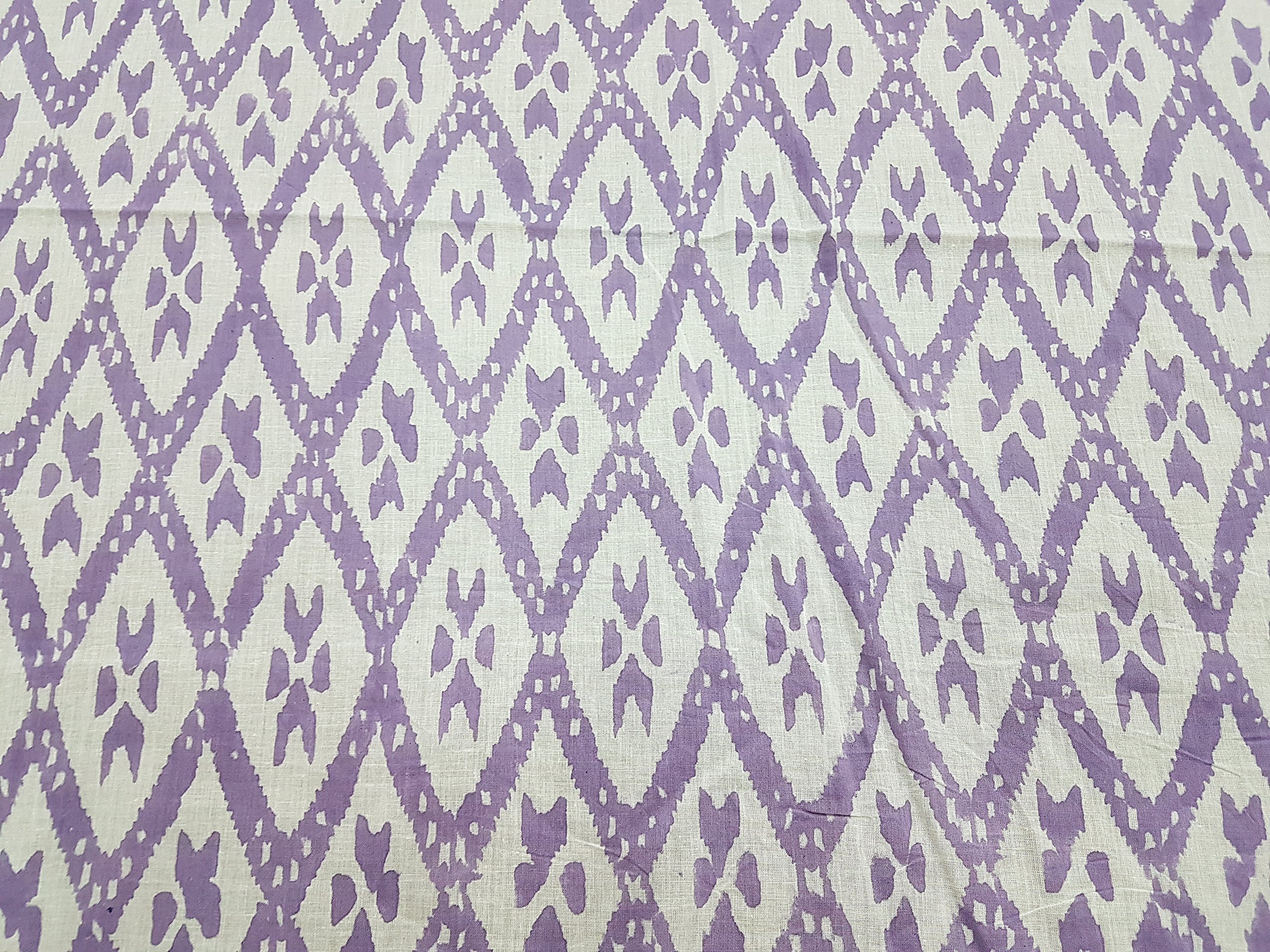 Traditional Jaipur Drukowana tkanina bawełniana od The Yard, indyjska tkanina z nadrukiem na letnią sukienkę, kurti, szalik, narzuta na sofę, poszewka na poduszkę. (20 jardów)