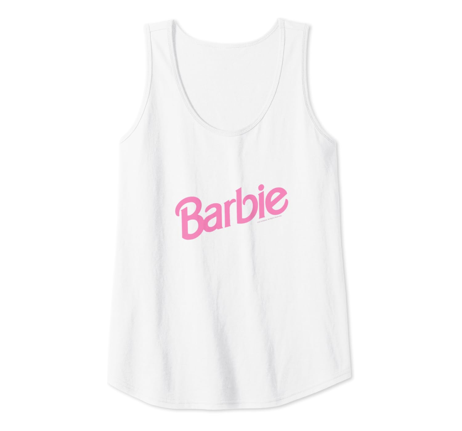 white barbie tank top