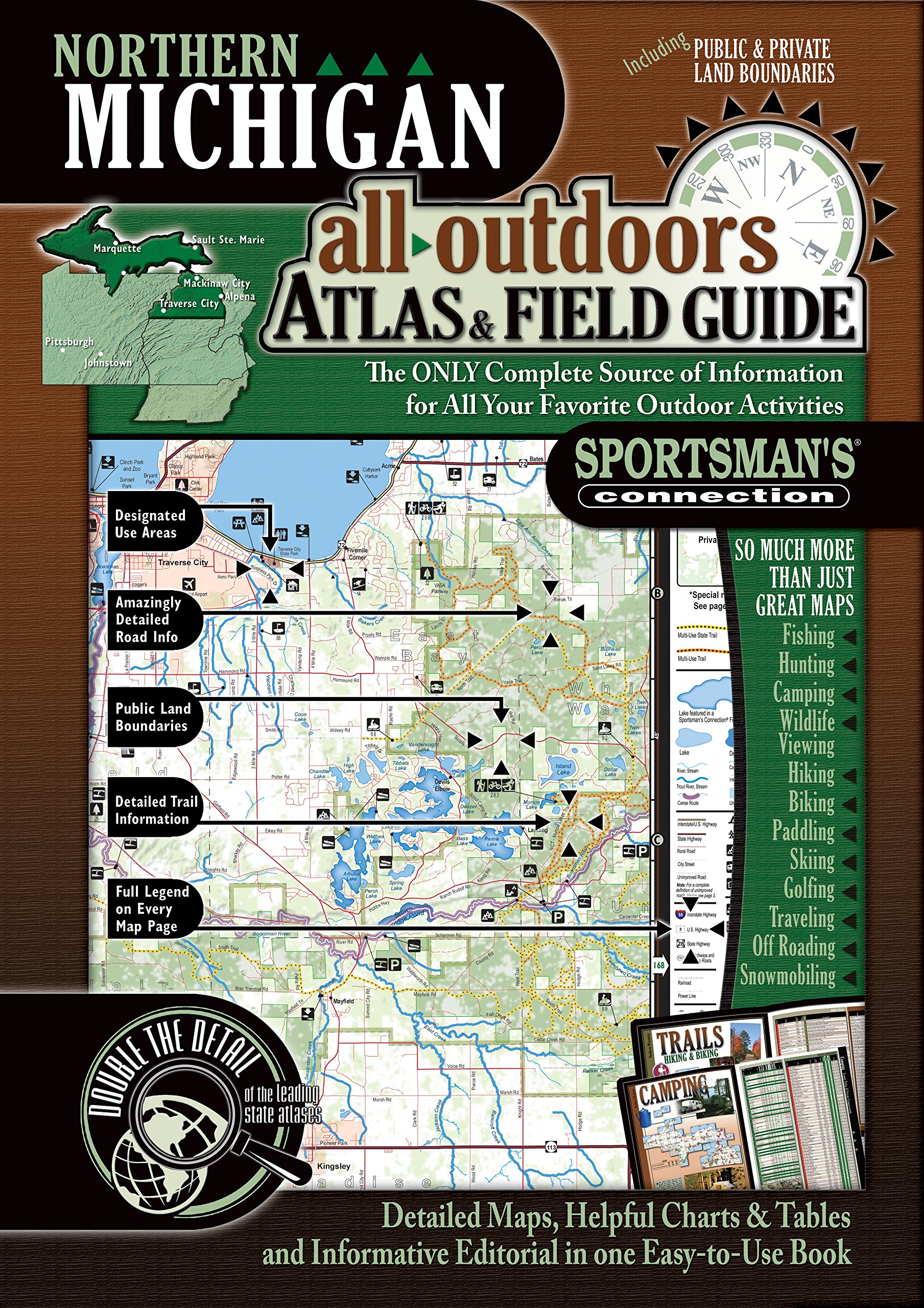 Northern Michigan All-Outdoors Atlas & Field Guide
